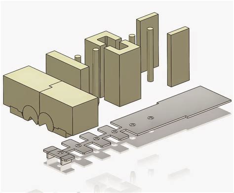 stamping die strip layout